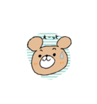 かわいいような、かわいくないようなクマ（個別スタンプ：23）