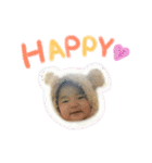 大好きな家族の写真をスタンプにしました（個別スタンプ：35）