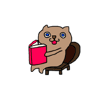 ねこ留学（個別スタンプ：8）