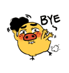 Fat chicken enjoy life（個別スタンプ：7）