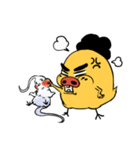 Fat chicken enjoy life（個別スタンプ：26）