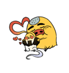 Fat chicken enjoy life（個別スタンプ：29）