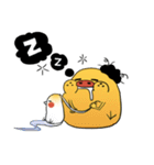 Fat chicken enjoy life（個別スタンプ：30）