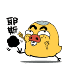 Fat chicken enjoy life（個別スタンプ：35）