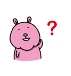 rabbit without front teeth（個別スタンプ：26）
