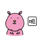 rabbit without front teeth（個別スタンプ：35）