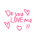 Love...lol.（個別スタンプ：7）