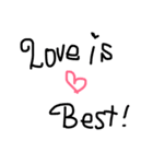 Love...lol.（個別スタンプ：16）