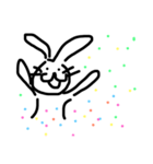 うさぎ、、（個別スタンプ：10）