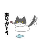 ぱんださんと子猫のハチワレ（個別スタンプ：6）