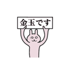 金玉さん 名字スタンプ（個別スタンプ：1）