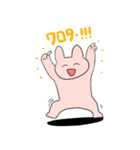 うさねこへんだーずwithくま（個別スタンプ：14）