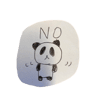 Panda round（個別スタンプ：8）