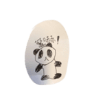 Panda round（個別スタンプ：9）
