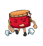 Ma Xin War-drums and Horse（個別スタンプ：14）