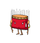 Ma Xin War-drums and Horse（個別スタンプ：22）