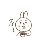 うさぎ子 シュールスタンプ（個別スタンプ：7）