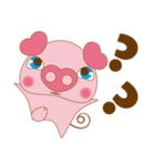 働く子ぶたのハートン（個別スタンプ：26）