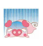 働く子ぶたのハートン（個別スタンプ：40）