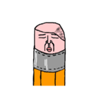 消しゴムのゴム男（個別スタンプ：5）