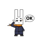 Technical Rabbit and Technical Carrot（個別スタンプ：2）