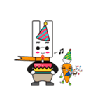 Technical Rabbit and Technical Carrot（個別スタンプ：5）