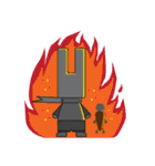 Technical Rabbit and Technical Carrot（個別スタンプ：11）
