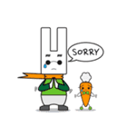 Technical Rabbit and Technical Carrot（個別スタンプ：15）