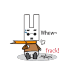 Technical Rabbit and Technical Carrot（個別スタンプ：18）