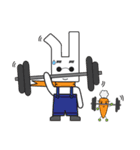 Technical Rabbit and Technical Carrot（個別スタンプ：20）