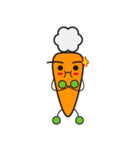 Technical Rabbit and Technical Carrot（個別スタンプ：22）