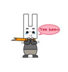 Technical Rabbit and Technical Carrot（個別スタンプ：26）