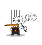 Technical Rabbit and Technical Carrot（個別スタンプ：28）