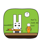 Technical Rabbit and Technical Carrot（個別スタンプ：35）