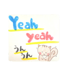 日常で使える日本語＆英語ゆるスタンプリス（個別スタンプ：14）