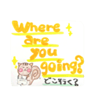 日常で使える日本語＆英語ゆるスタンプリス（個別スタンプ：20）