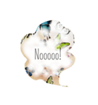 英語でのふわふわ会話（個別スタンプ：16）