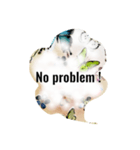 英語でのふわふわ会話（個別スタンプ：20）