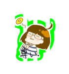 アホな子スタンプ（個別スタンプ：1）