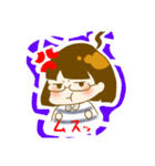 アホな子スタンプ（個別スタンプ：4）