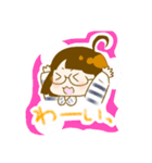 アホな子スタンプ（個別スタンプ：5）