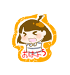 アホな子スタンプ（個別スタンプ：7）