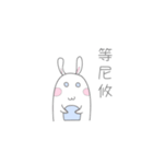 Alice has a Little white rabbit（個別スタンプ：35）