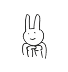 ゆるカワに描けなかったうさぎ2（個別スタンプ：5）