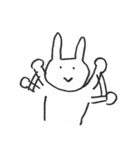 ゆるカワに描けなかったうさぎ2（個別スタンプ：6）