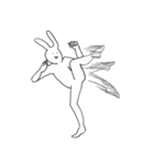 ゆるカワに描けなかったうさぎ2（個別スタンプ：12）
