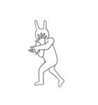 ゆるカワに描けなかったうさぎ2（個別スタンプ：13）