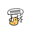 ビール顔スタンプ（個別スタンプ：1）