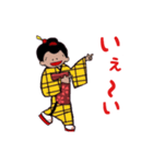 まちむすめ（個別スタンプ：10）