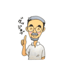 Mustache grandfather（個別スタンプ：1）
